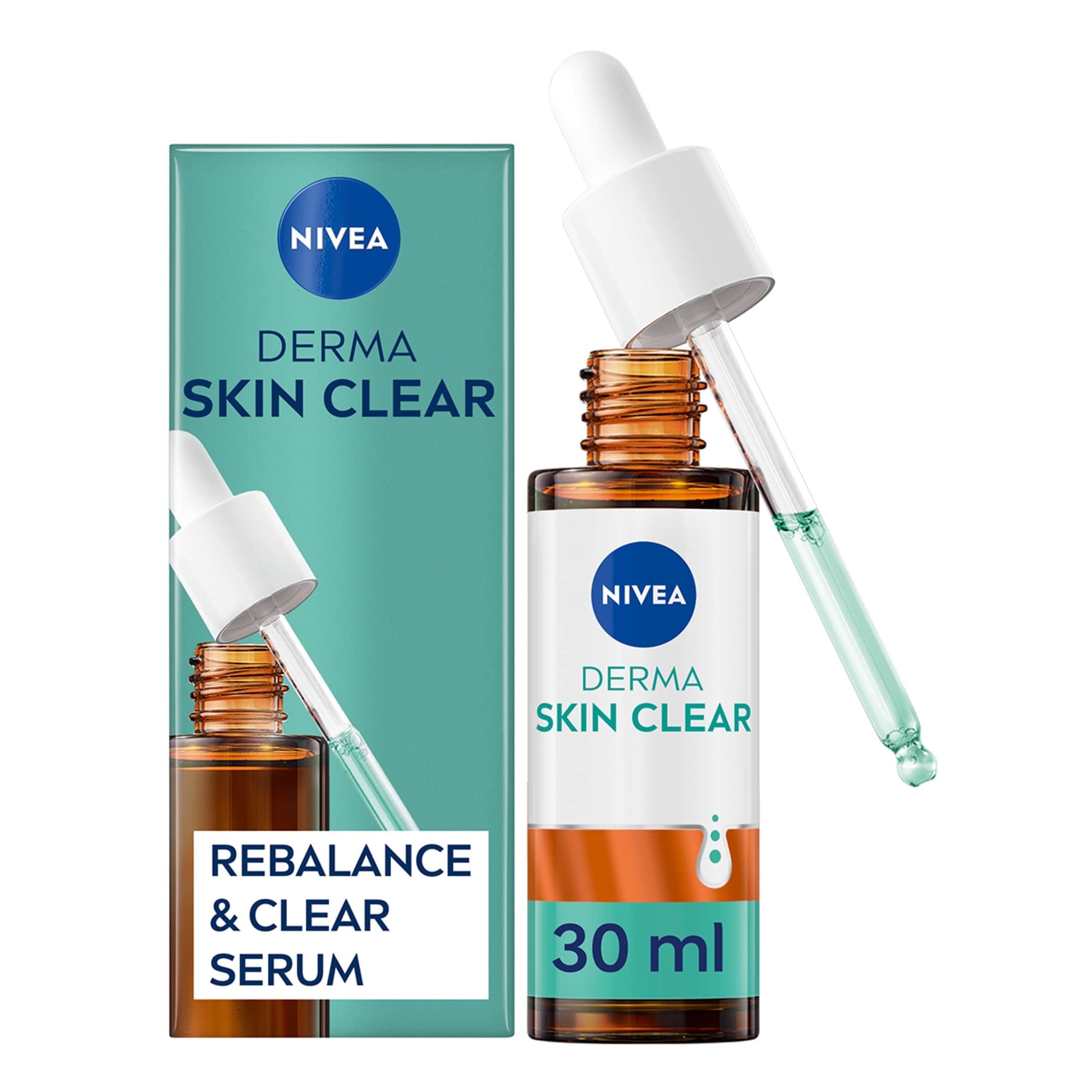 NIVEA Derma Skin Clear Serum 30ml - Tesco Groceries