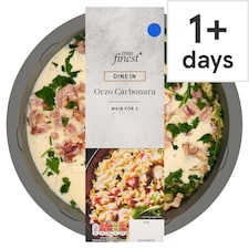 Tesco Finest Carbonara Orzo 700g