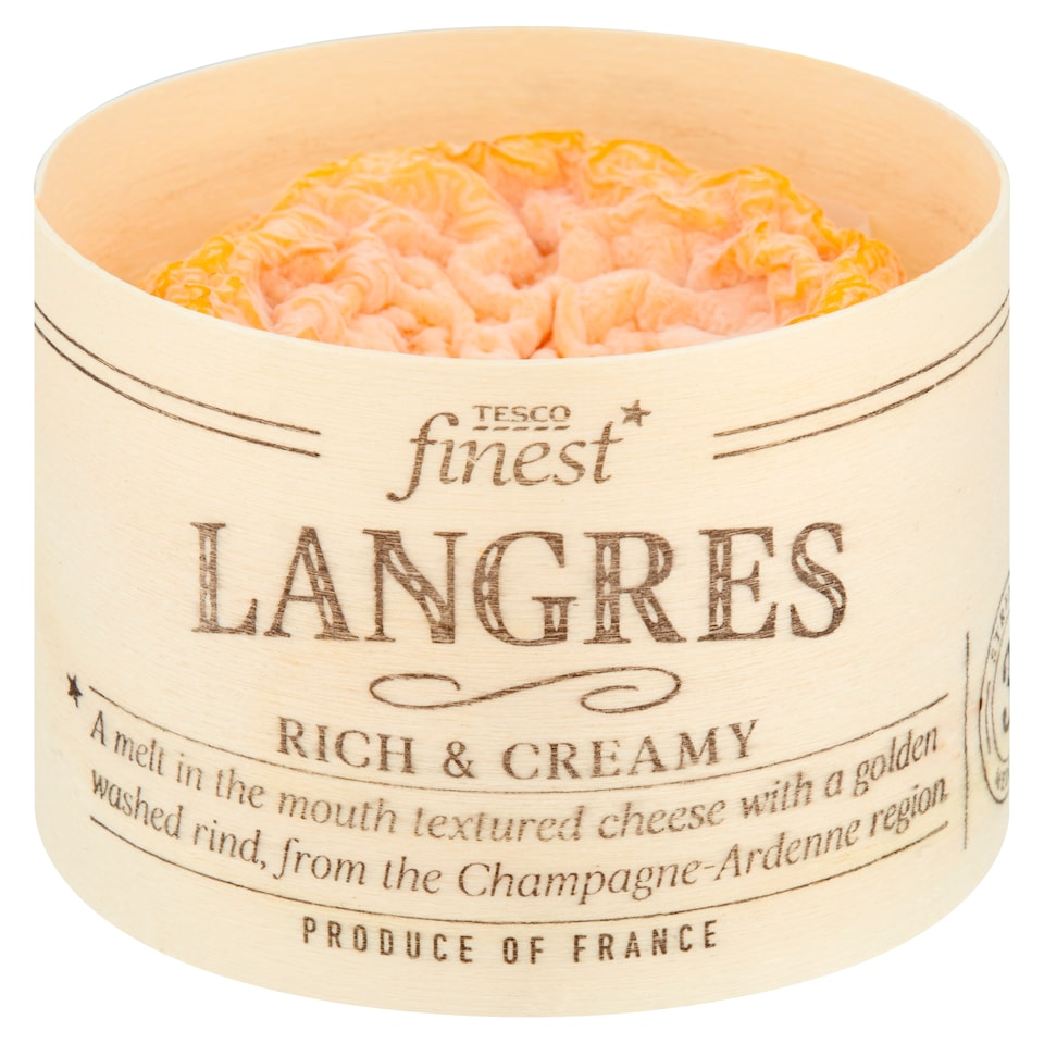 Tesco Finest Langres Soft Cheese 180 G