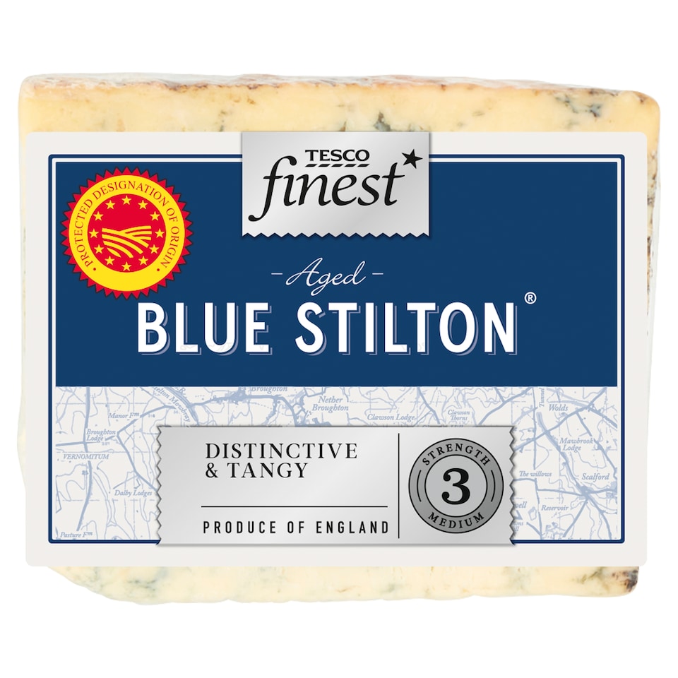 Tesco Finest Aged Blue Stilton 400G
