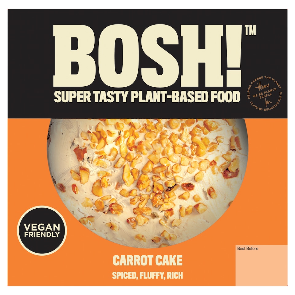 BOSH! Carrot Cake 400g