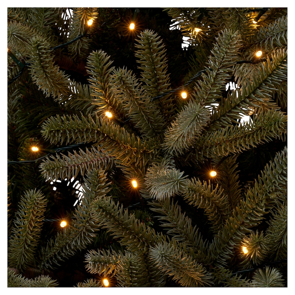 image 1 of Tesco 200 Battery Warm White Timer Christmas Lights