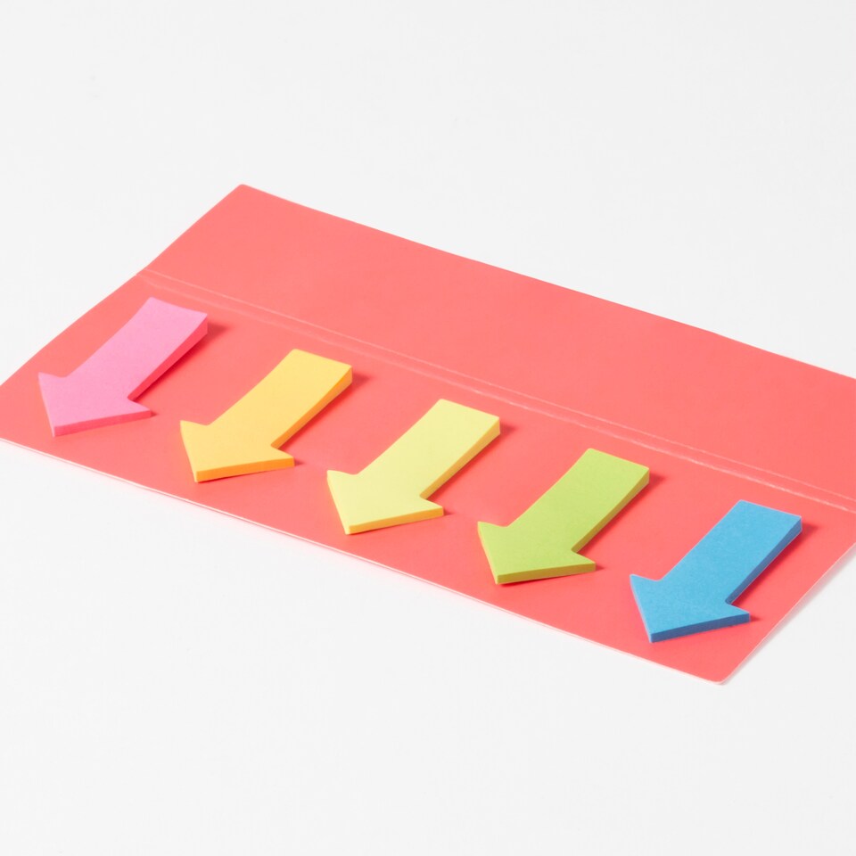 image 1 of Paperchase Neon Sticky Arrow Tabs