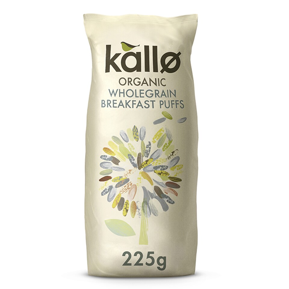 Kallo Organic Puffed Rice Cereal 225G