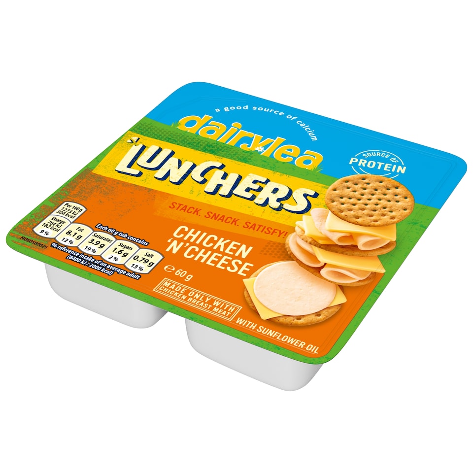 image 1 of Dairylea Lunchers Chicken 'N' Cheese 60g