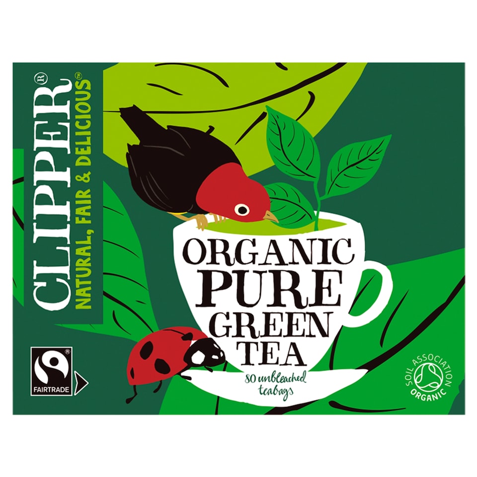 Clipper Organic Fairtrade Green Tea 80S