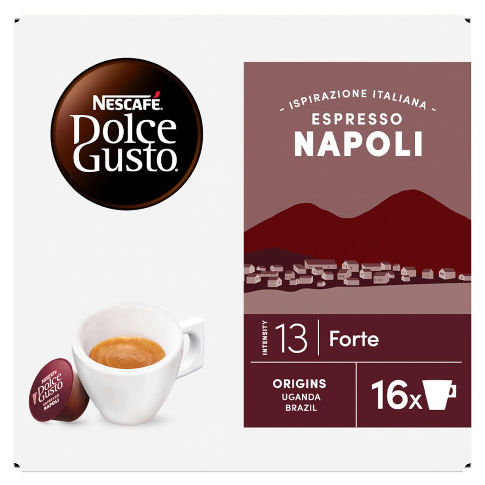 image 1 of NESCAFÉ Dolce Gusto Espresso Napoli - Coffee in Capsules - 16 Capsules in a Package