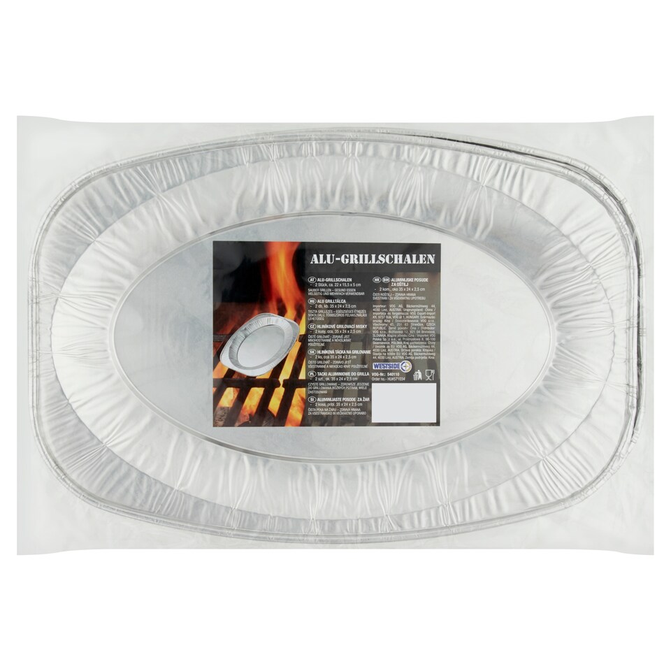 Westside Aluminum Grilling Tray 2 pcs