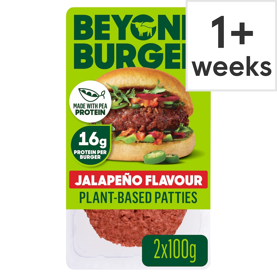 The Beyond Burger Plant Based Jalapeno Patties 200g