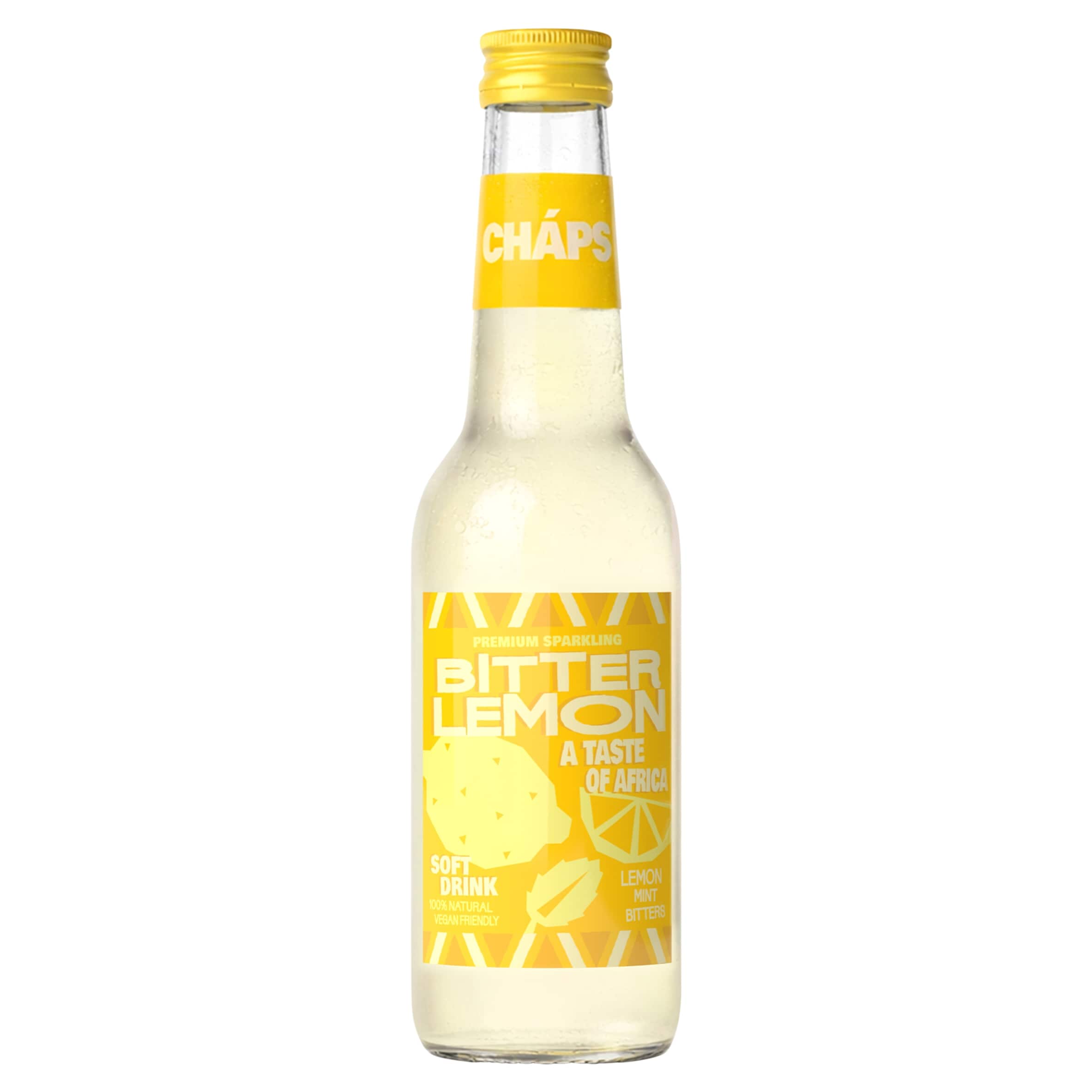 CHÁPS PREMIUM BITTER LEMON Mint Soft DRINK 275ml