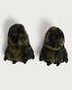 image 2 of F&F Boys Furry Textured Novelty Claw Slippers in Multi