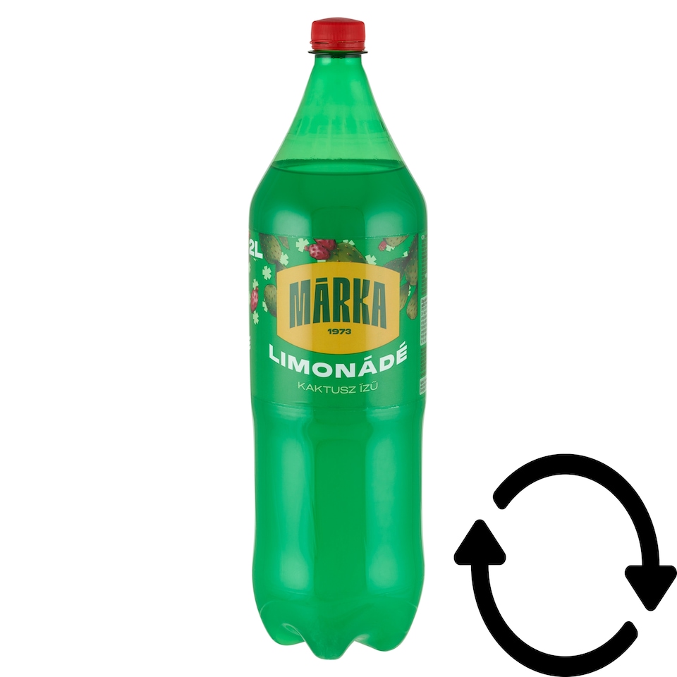 Márka Lemonade Cactus Fig Flavoured Carbonated Soft Drink with Sugar 2 l