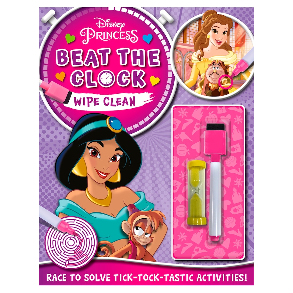 image 1 of Disney Princess Beat The Clock Activites