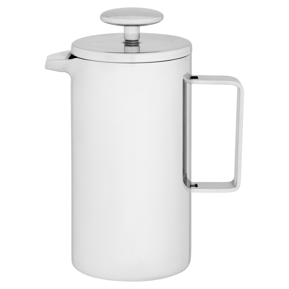 Fox And Ivy Silver Double Walled Cafetiere 3 Cup