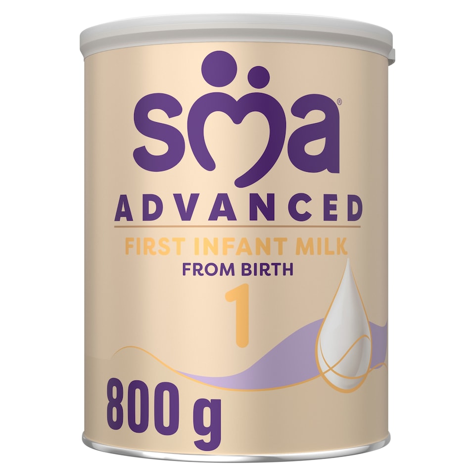 SMA Advanced First Infant Baby Milk Formula Powder from Birth 800G