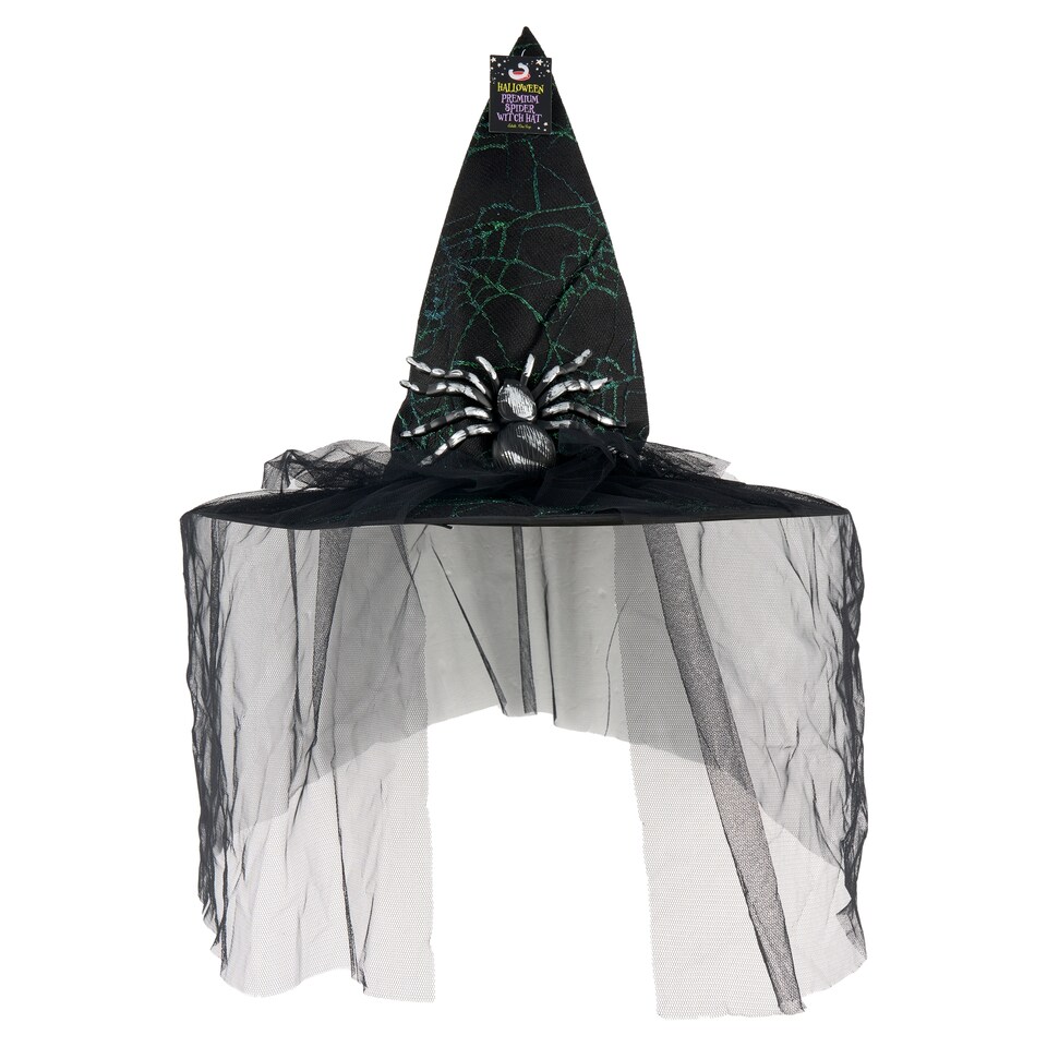 Goodmark Halloween pókos boszorkánykalap