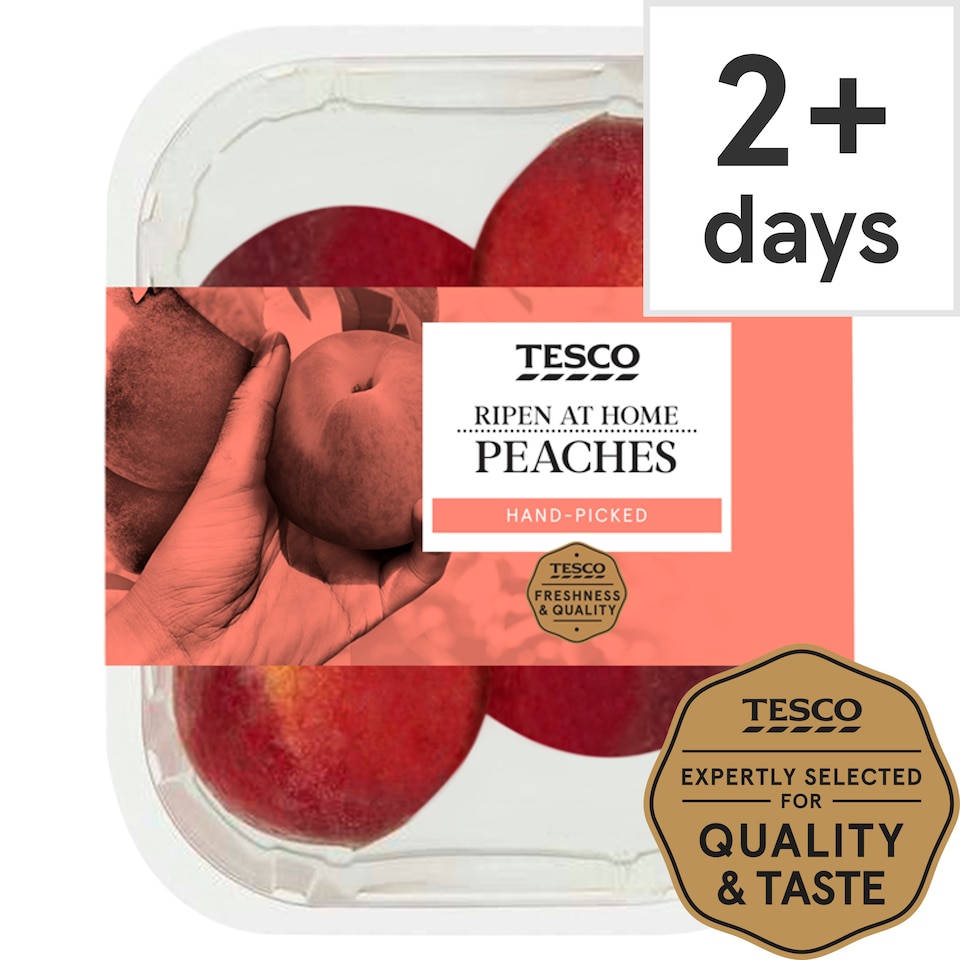 image 1 of Tesco Peaches Minimum 4 Pack