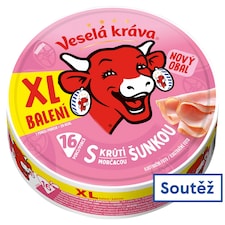 Veselá Kráva Se šunkou XL 240g