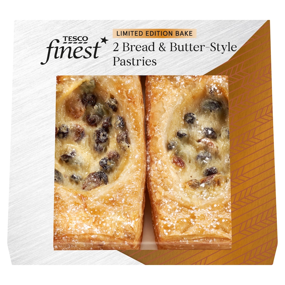 image 1 of Tesco Finest Bread & Butter Style Pastries 2 Pack