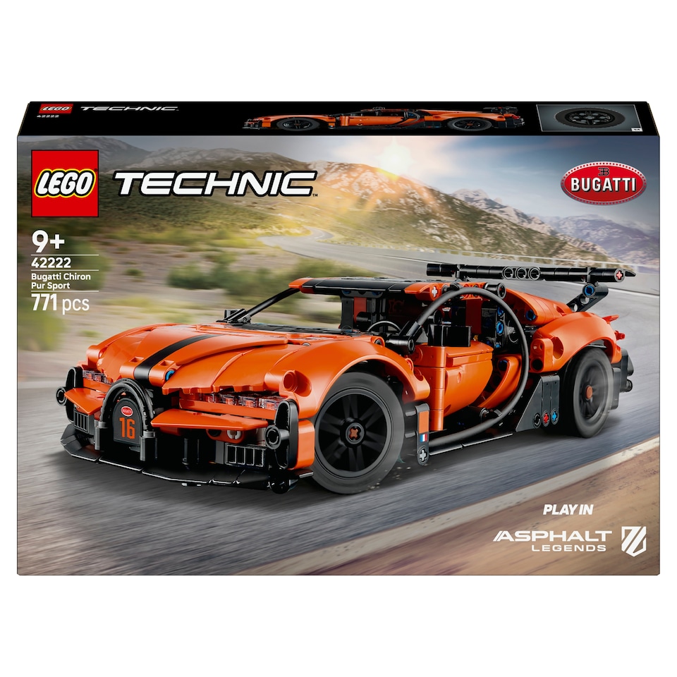Obrázek 1 pro produkt LEGO Technic 42222 Hyperauto Bugatti Chiron Pur Sport