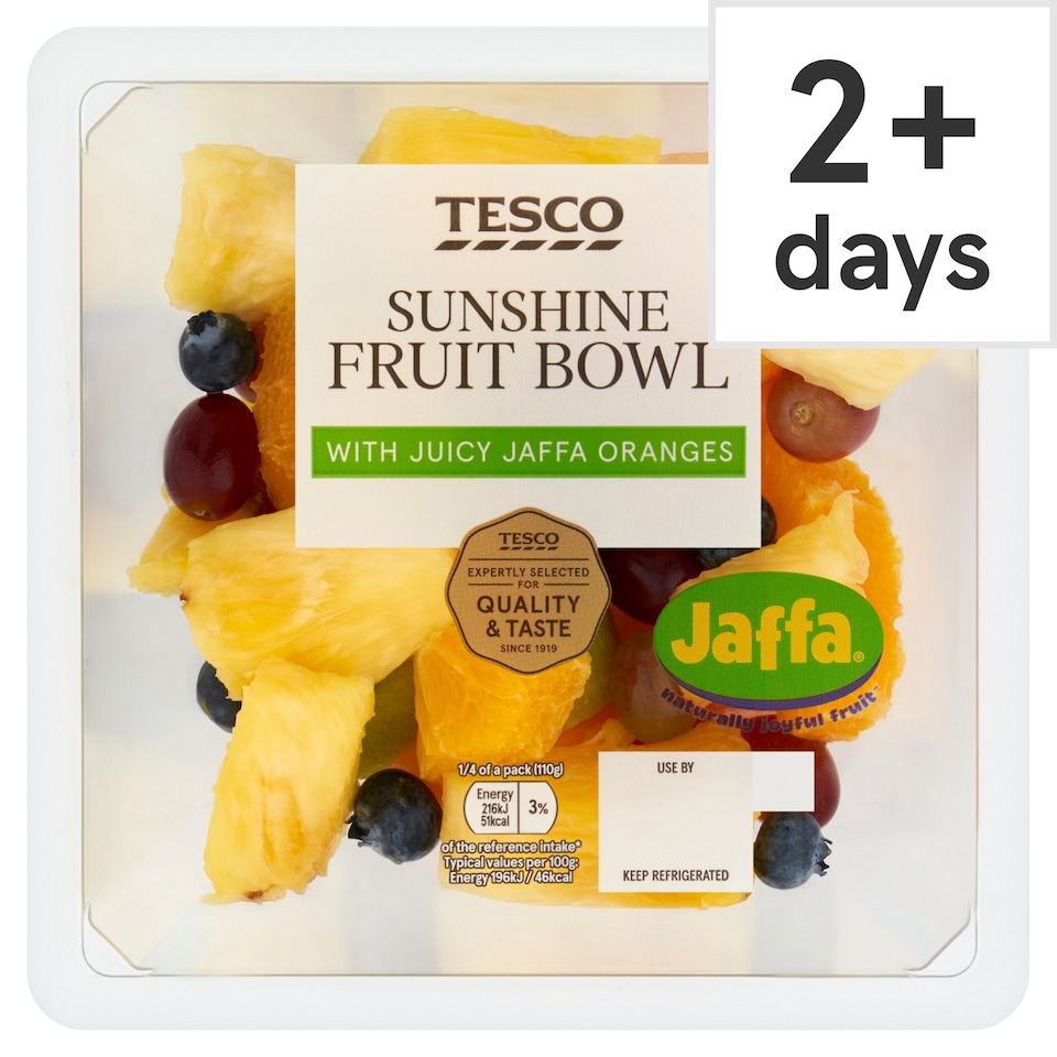 Tesco Sunshine Fruit Bowl 440G