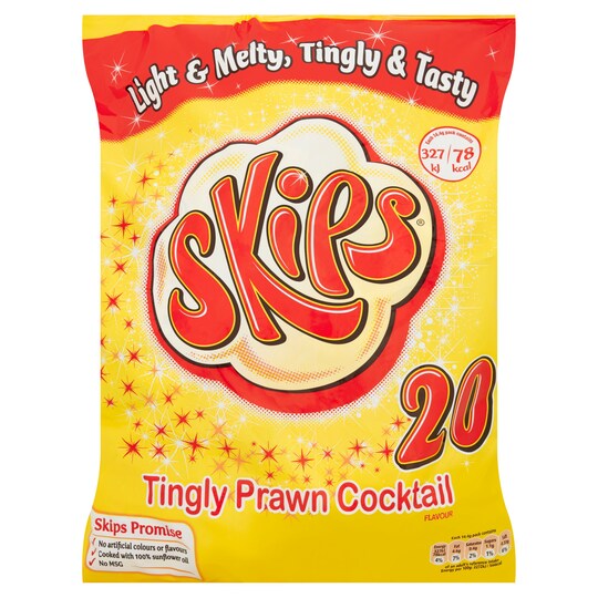 skips crisps tesco