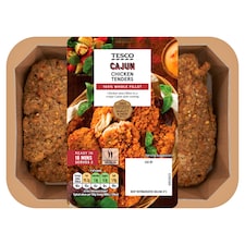 Tesco Cajun Chicken Tenders 320g