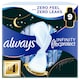 image 1 of Always Infinity Flex Protect 9 Night Extra Sanitary Pads With Wings Size 4