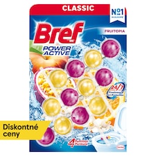 Bref Power Active Fruitopia tuhý WC blok 3 x 50 g