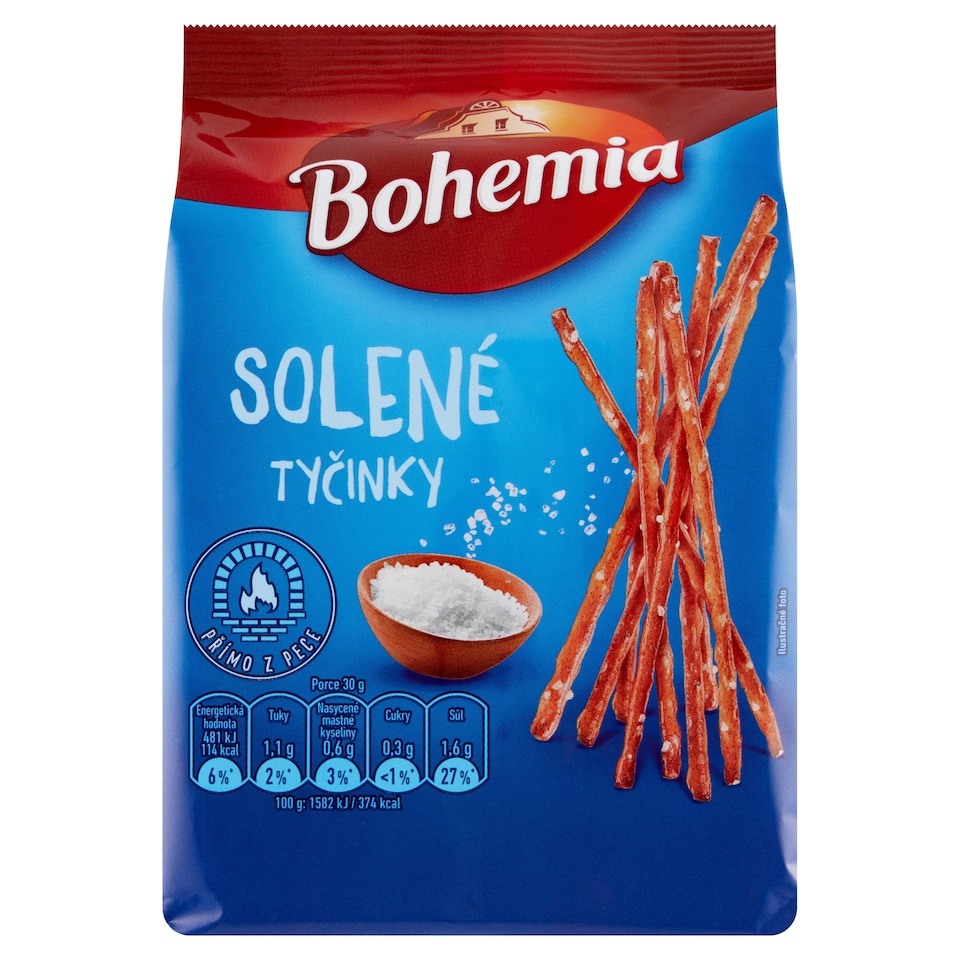 Obrázek 1 pro produkt Bohemia Solené tyčinky 160g