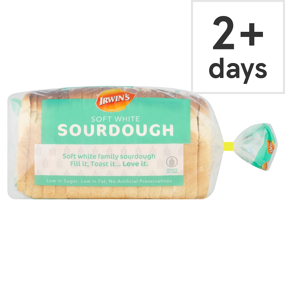 Irwin's Soft White Sourdough Family Bread 720g
