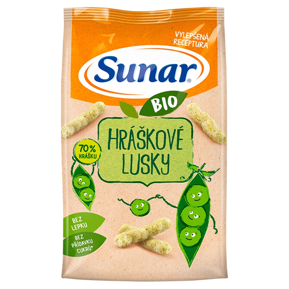 Obrázek 1 pro produkt Sunar BIO hráškové lusky 45g