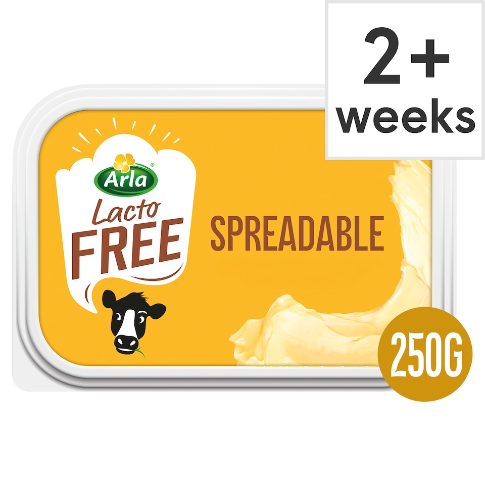 Arla LactoFREE Slightly Salted Spreadable Blend of Butter and Rapeseed Oil 250g