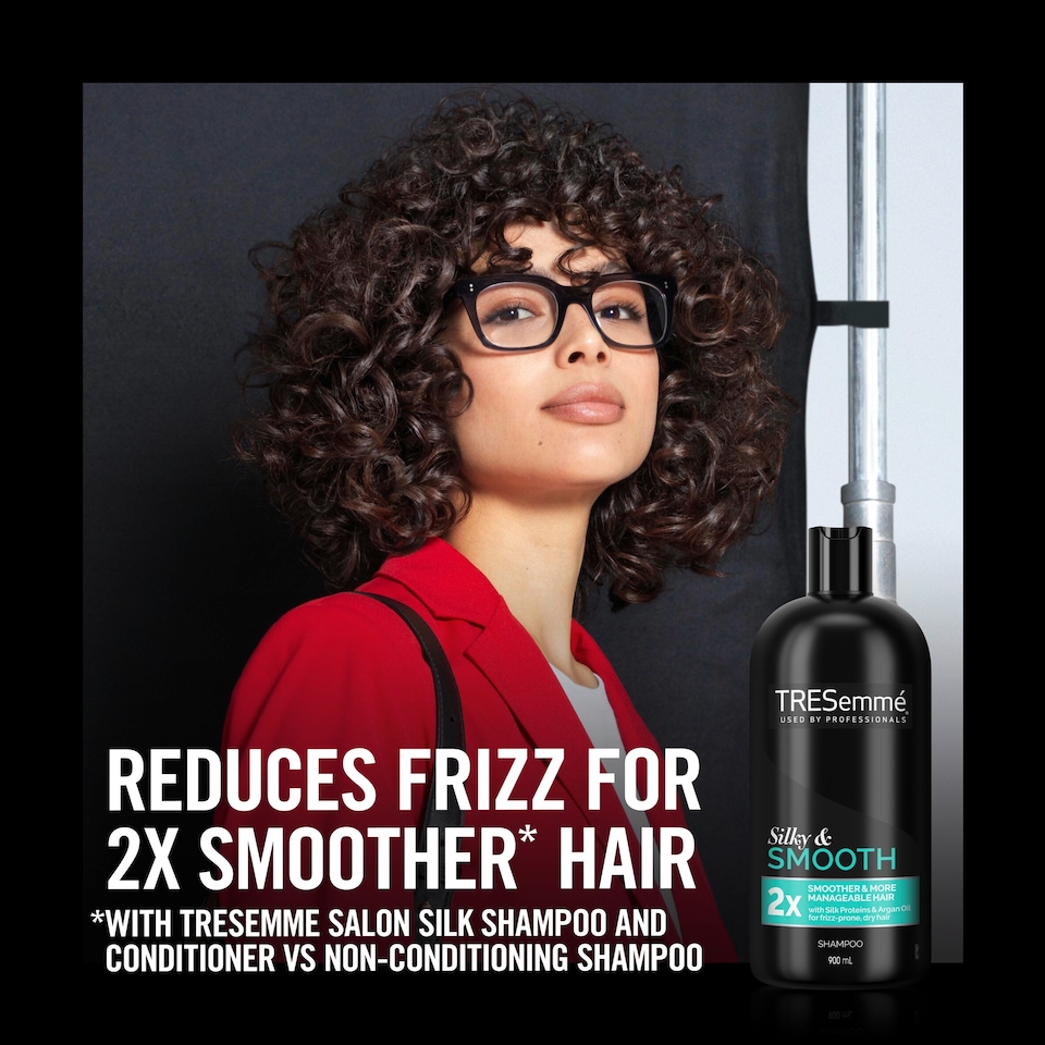 image 1 of Tresemme Smooth Salon Silk Shampoo 900Ml