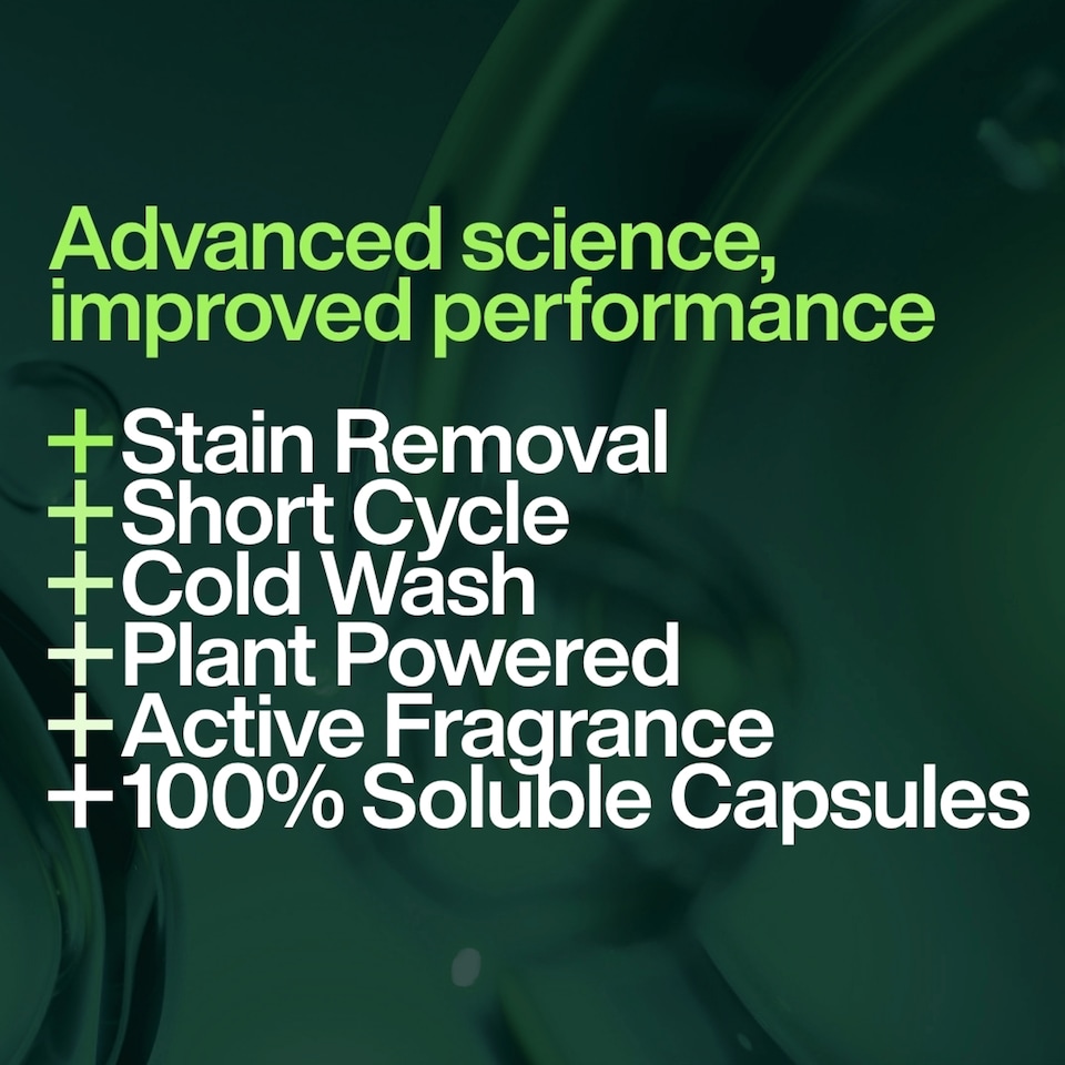 image 1 of INEOS Non Bio Laundry Detergent Capsules Geranium + Birch 24 Washes 444g