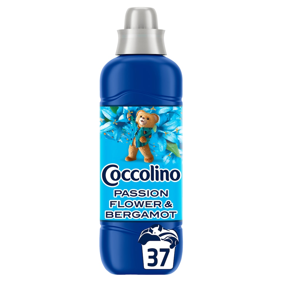 Coccolino Perfume & Care Passion Flower & Bergamot Fabric Conditioner 37 Washes 925 ml