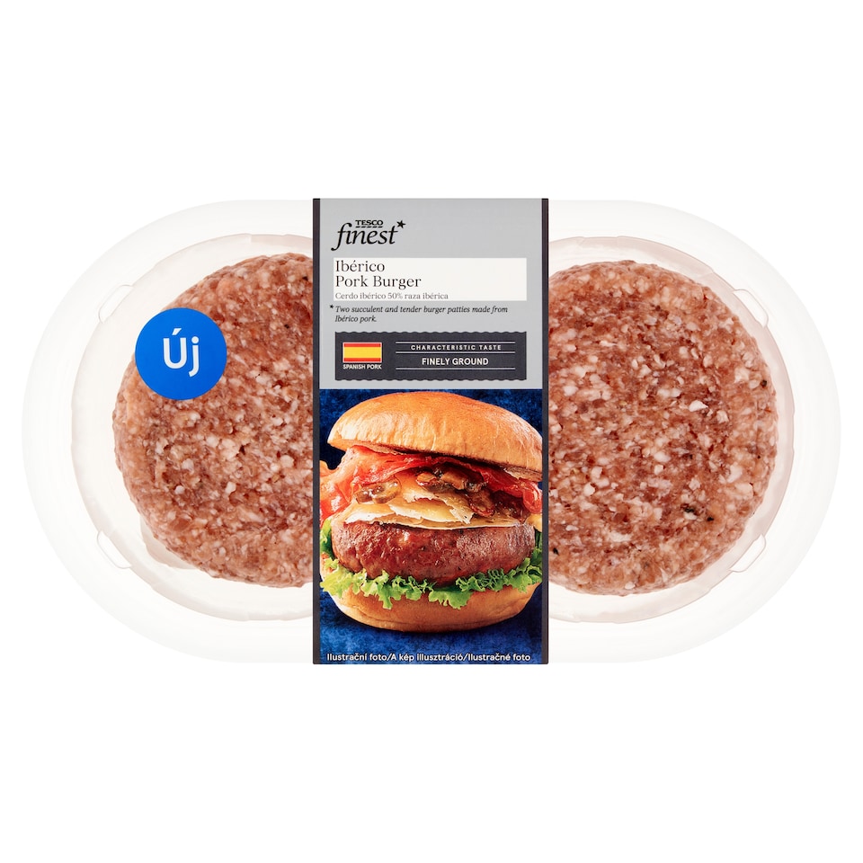 Tesco Finest Iberico Pork Burger 330 g