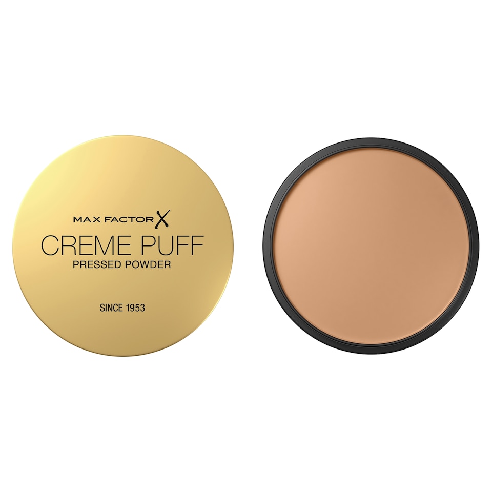 image 1 of Max Factor Creme Puff Pressed Powder - Medium Beige 14g