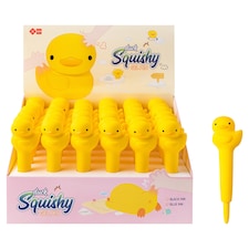 Squishy Gel Pen Duck Design Blue Ink 0.5 mm