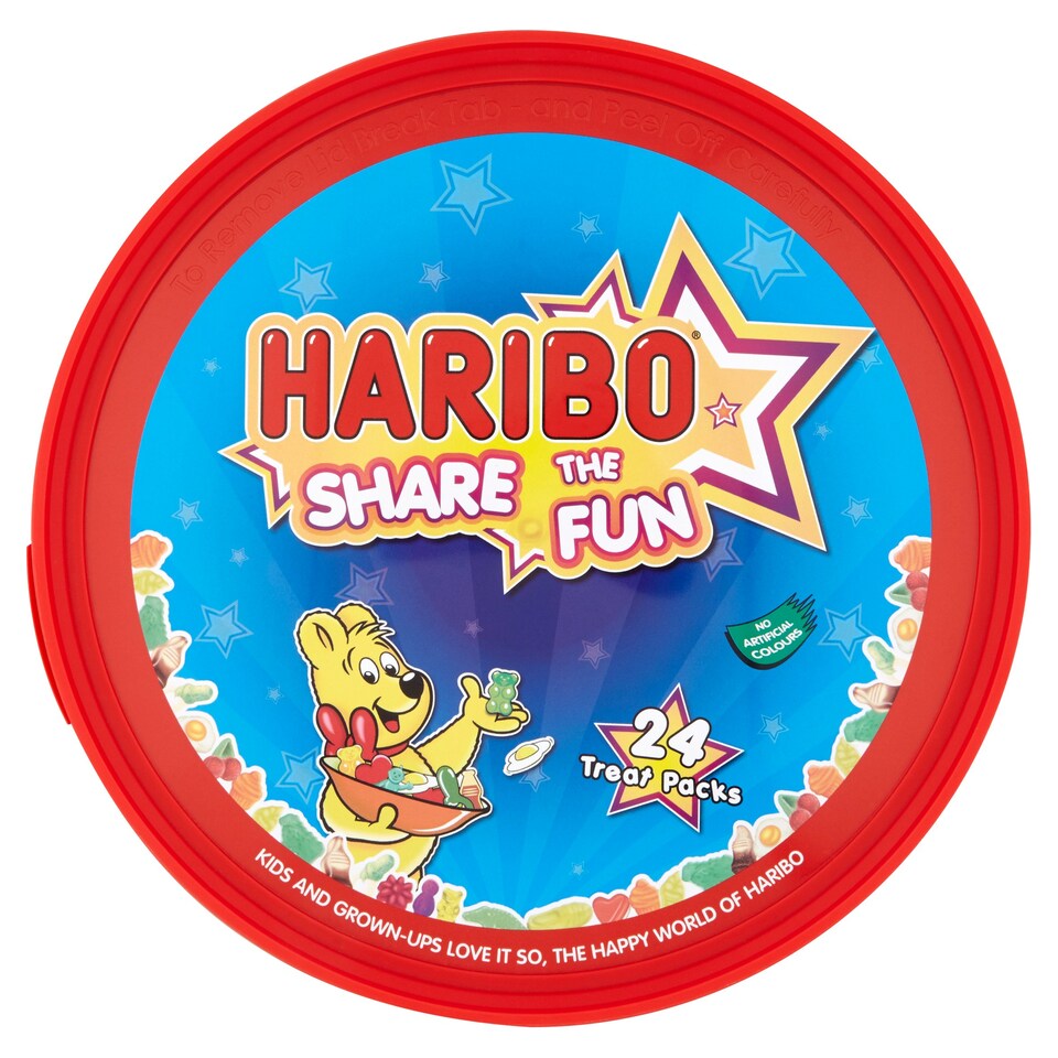 image 1 of Haribo Christmas Selection Tub 720G