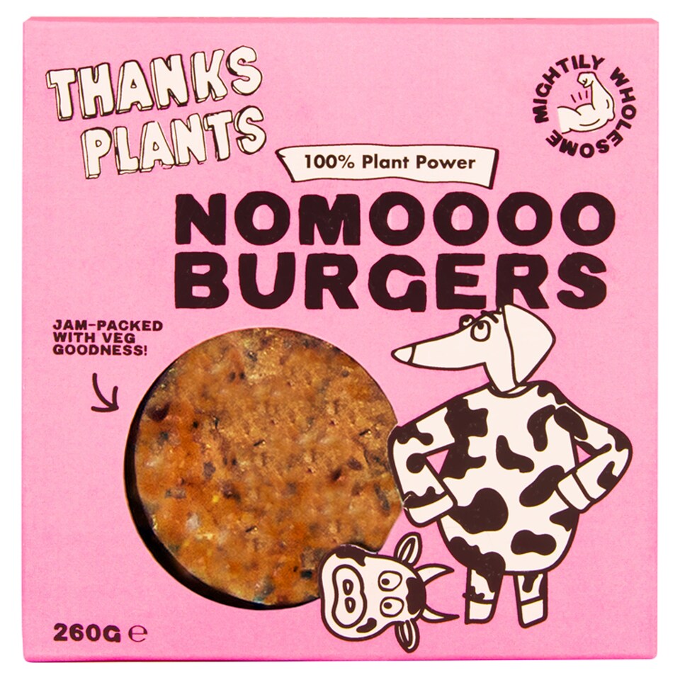 Thanks Plants 2 Vegan Nomoooo Burgers 260G