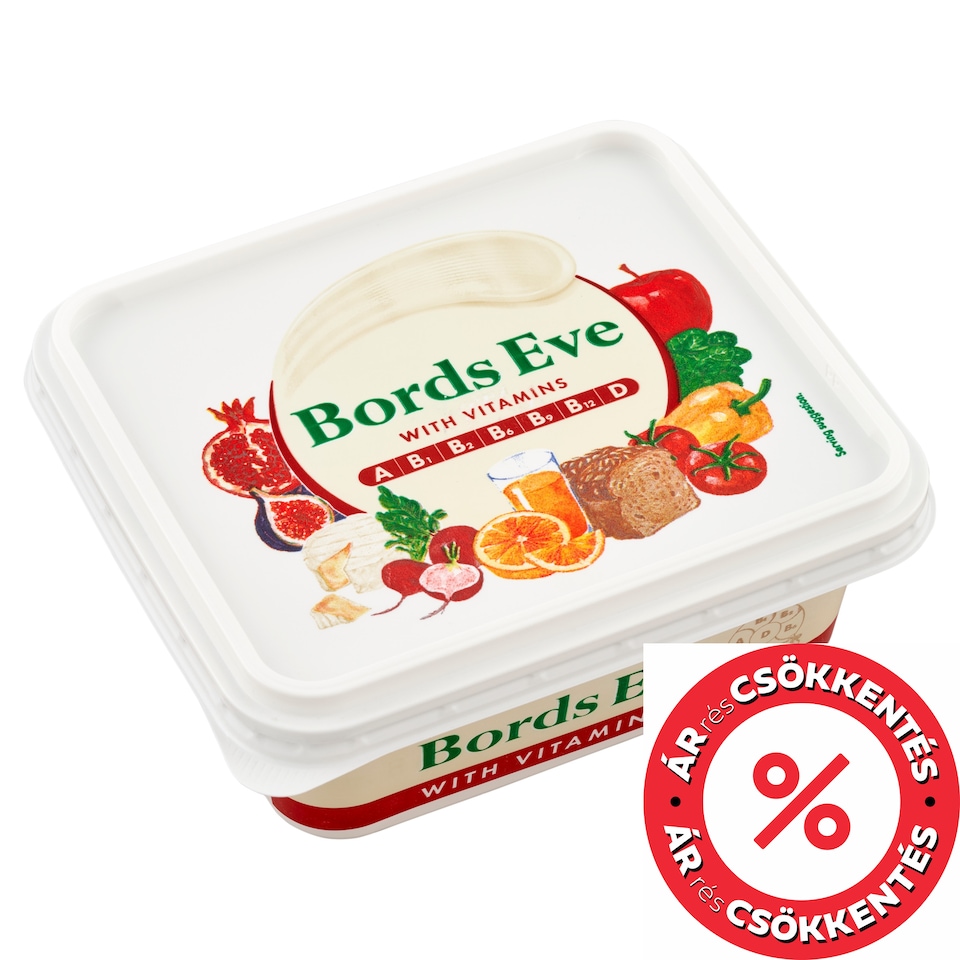 Bords Eve Vitaminokkal - csökkentett zsírtartalmú margarin 500 g