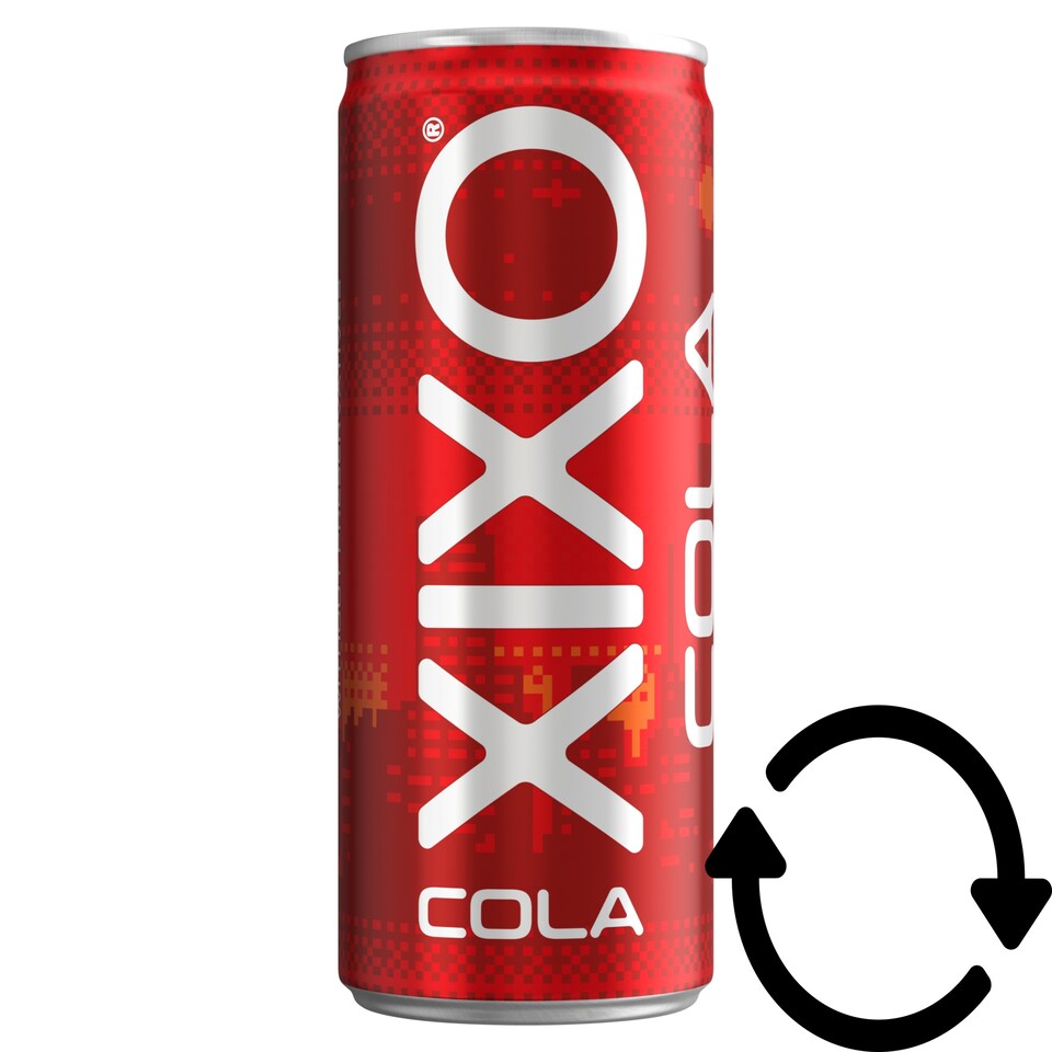 XIXO Cola Cola Flavored Carbonated Soft Drink with Sugar and Sweetener 250 ml
