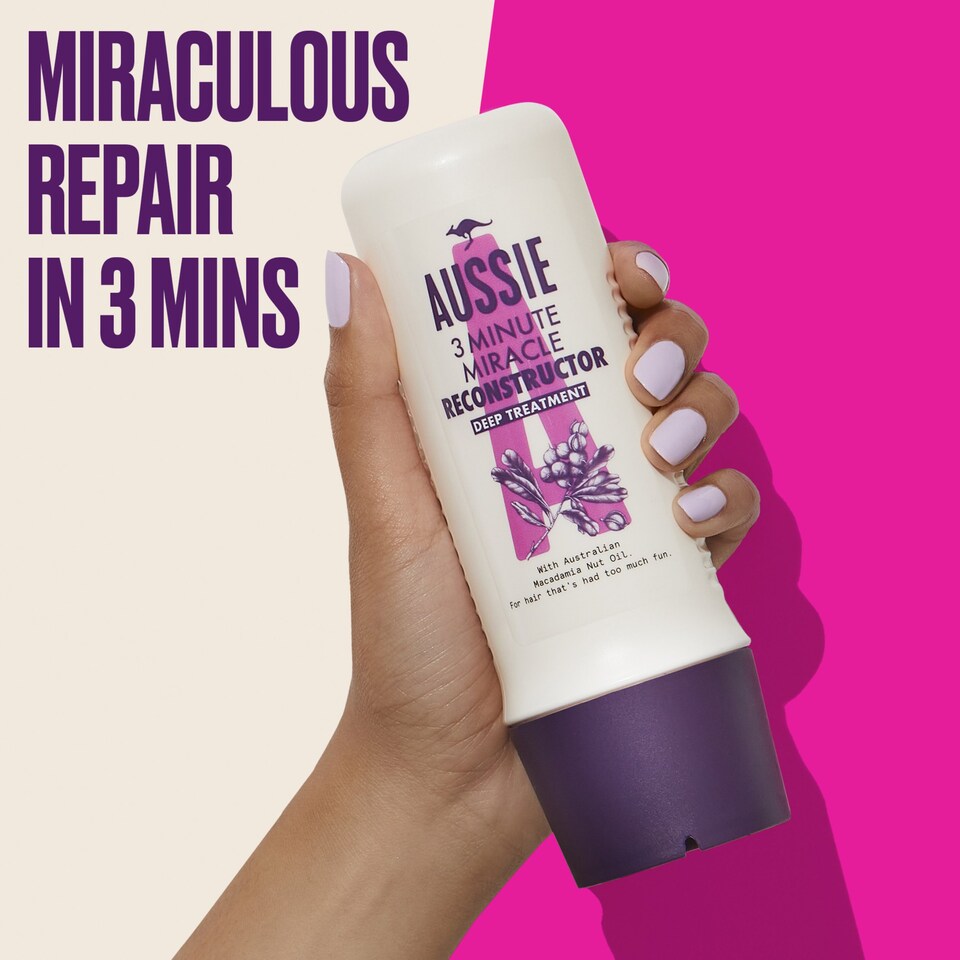 image 1 of Aussie 3 Minute Reconstructer Conditioner 250Ml