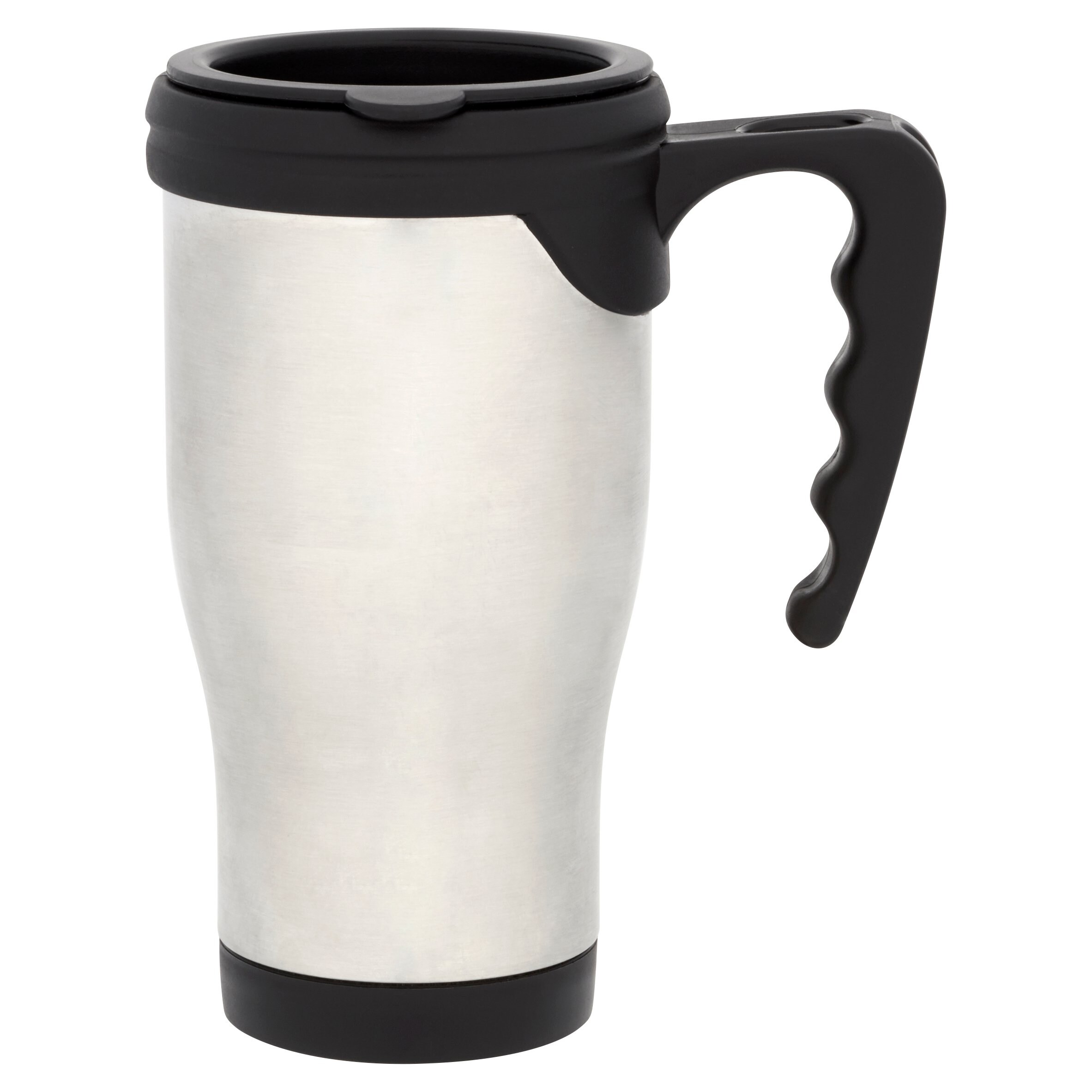 Tesco Stainless Steel Travel Mug 450Ml 