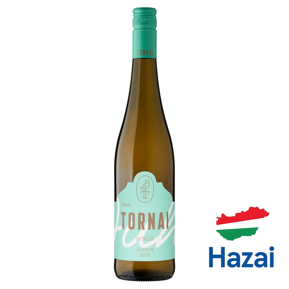 Tornai Somló Juhfark száraz fehérbor 13% 750 ml  1. kép