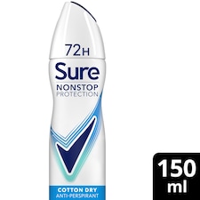 Sure 72H Cotton Dry Antiperspirant 150Ml