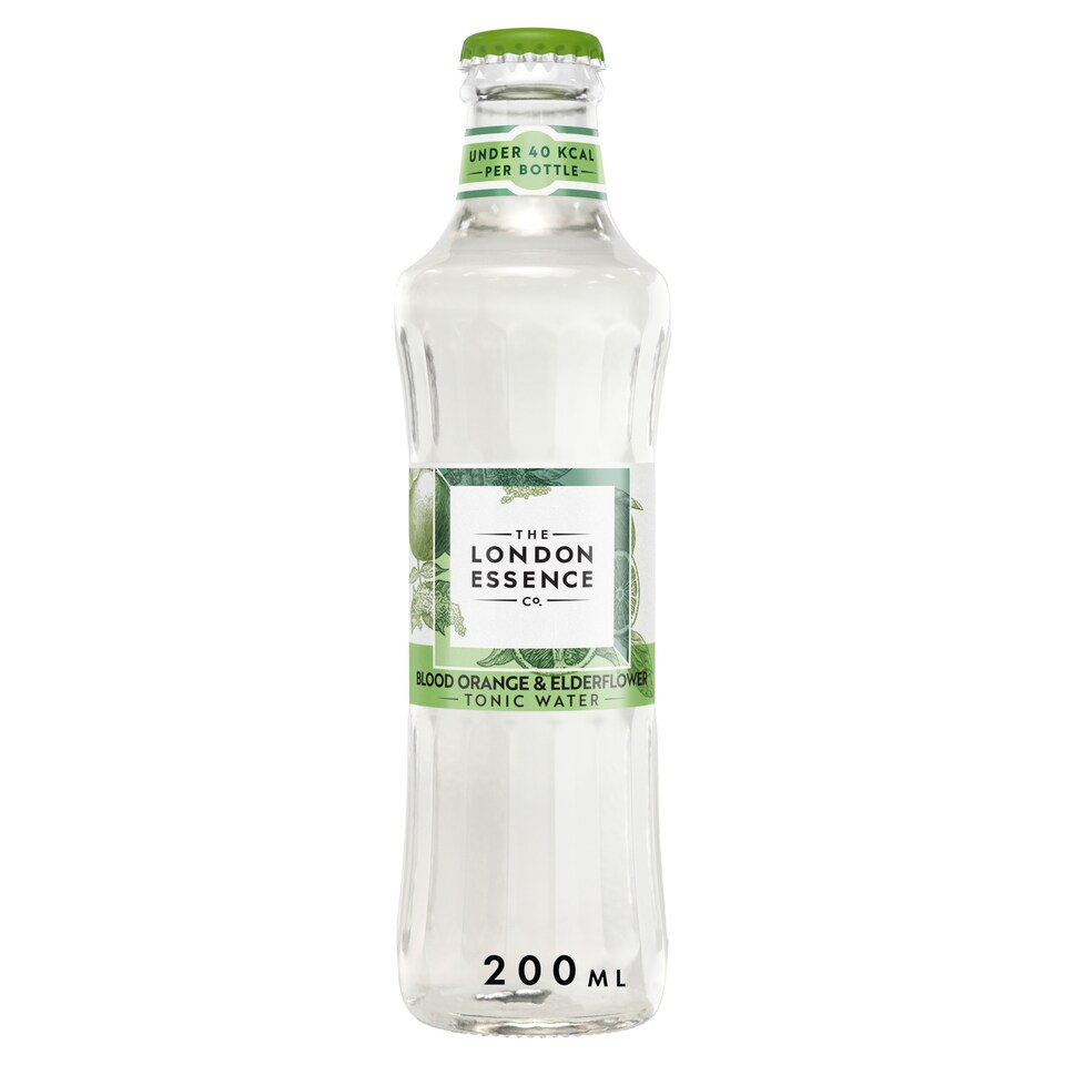 image 1 of London Essence Orange Elderflower Bitter 4X200ml