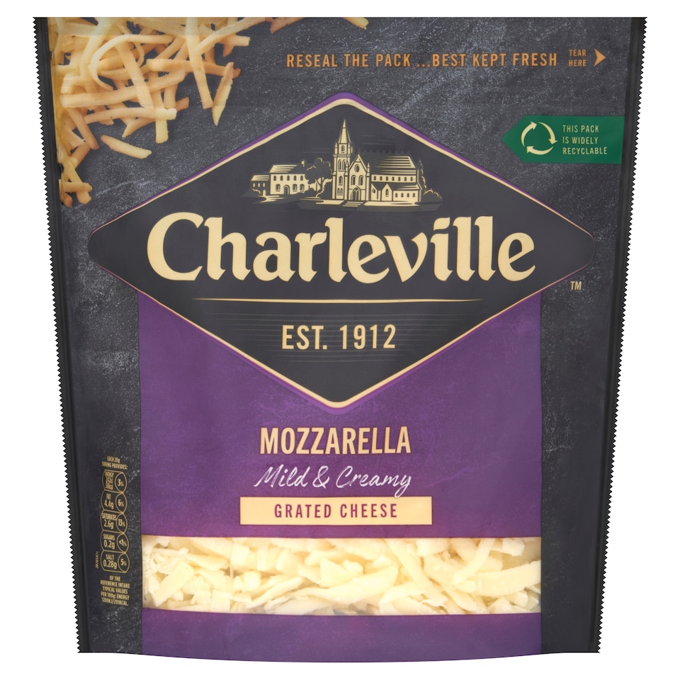 Charleville Mozzarella Grated Cheese 180G