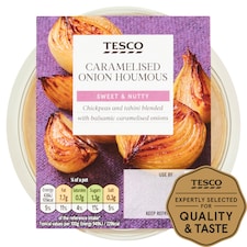 Tesco Caramelised Onion Houmous 182G